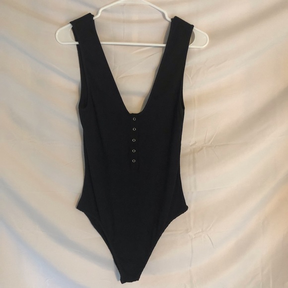 Free People Tops - Free People Intimately Black Body Suit.